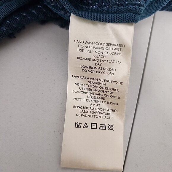 NEW Free People Size Medium Taylor Sequin Asymmetrical Ruffle Tube Top - Picture 8 of 10